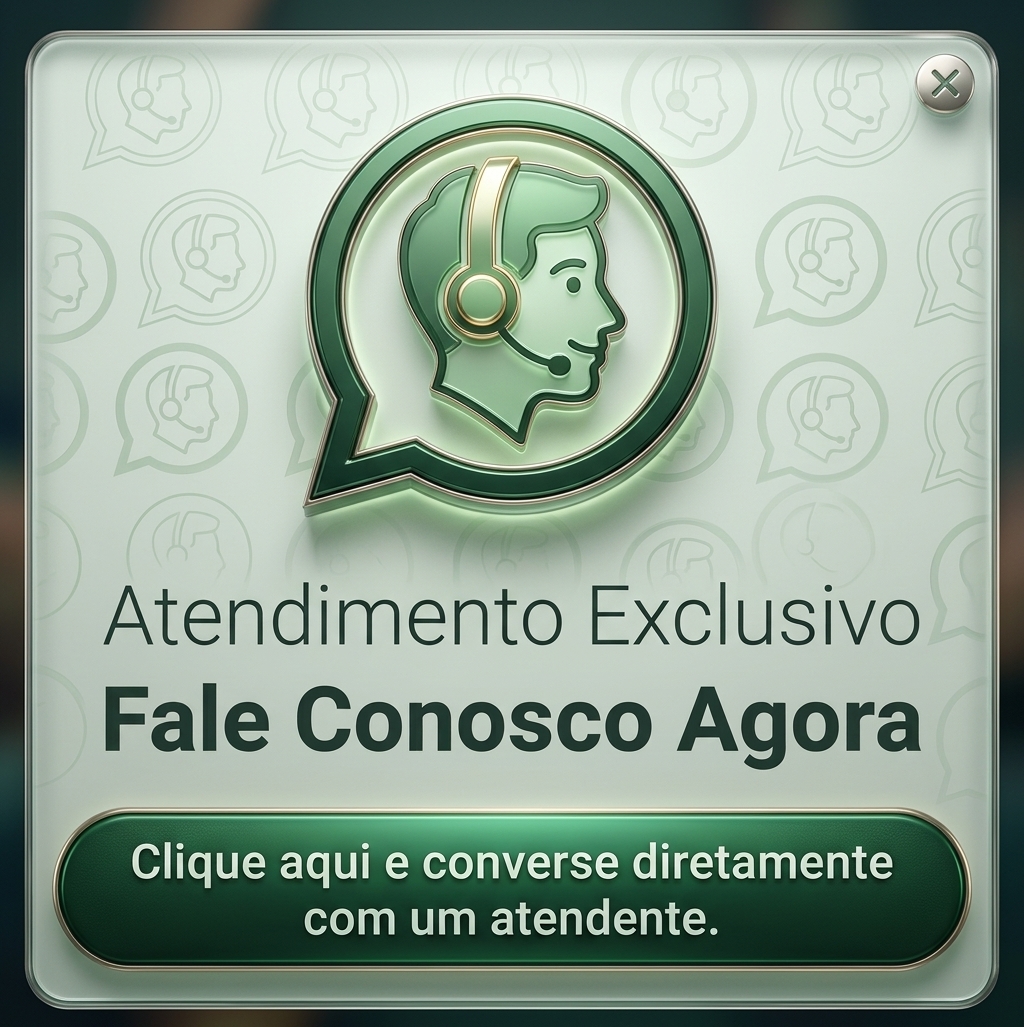Atendimento exclusivo. Fale conosco agora. Clique aqui e converse diretamente com um atendente.